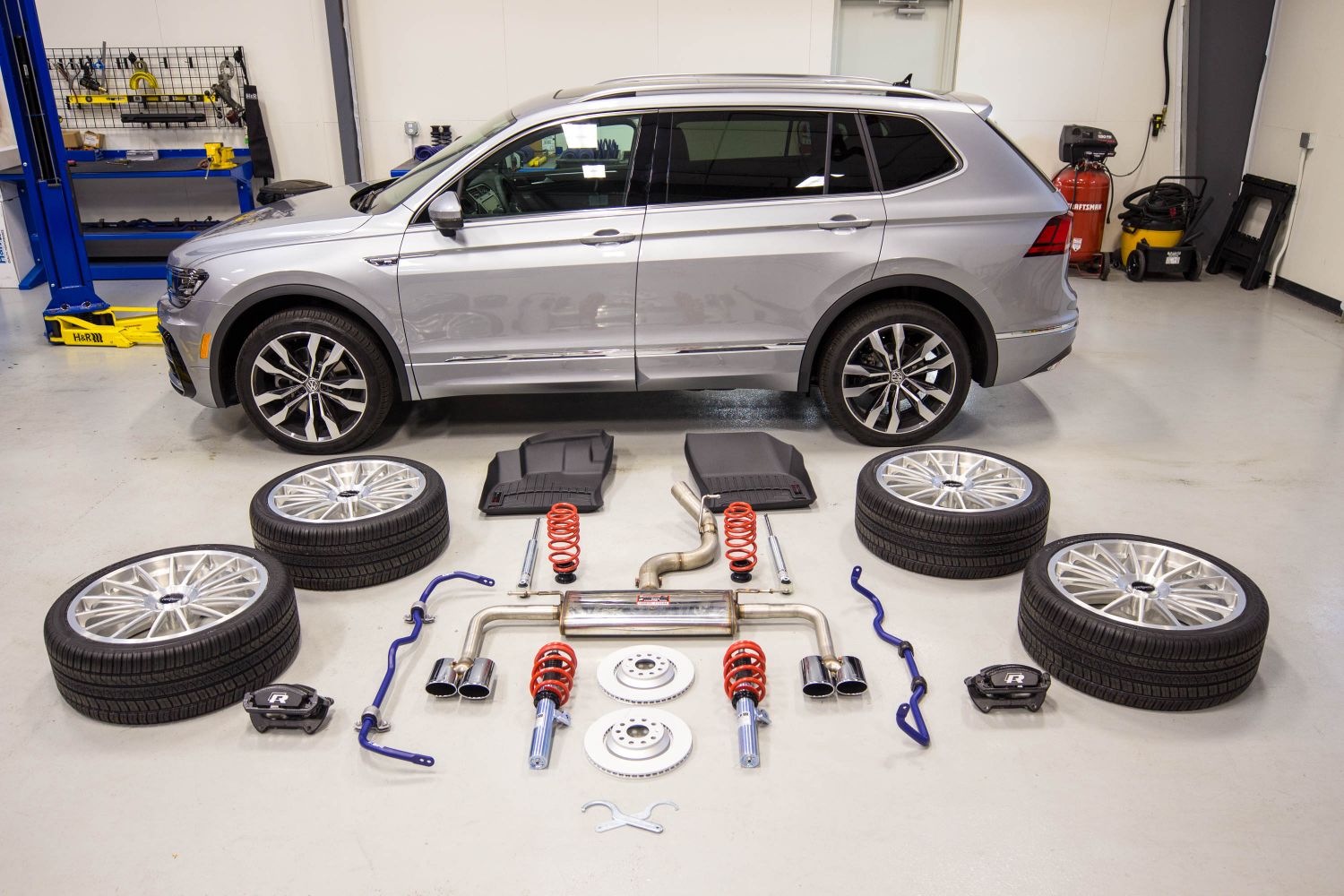 Urban Sports: H&R sport springs for VW Tiguan 5N Facelift